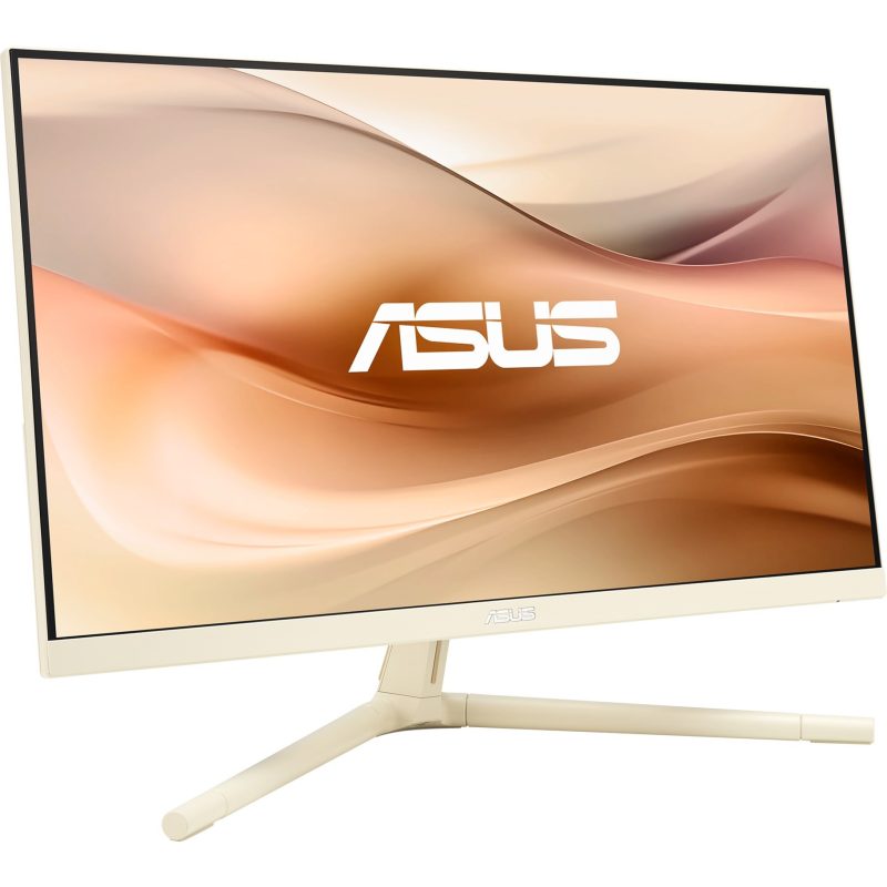 Asus 27" VU279CFE IPS FHD 100Hz 1ms Adaptive Sync Type-C Height Adjustable Eye Care Gaming Monitor - Oat Milk
