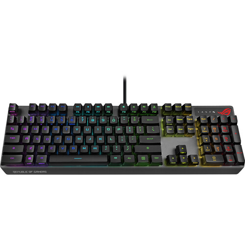 Asus XA06 ROG Strix Scope RX Red Mechanical Switches IP56 USB-C RGB Gaming Keyboard