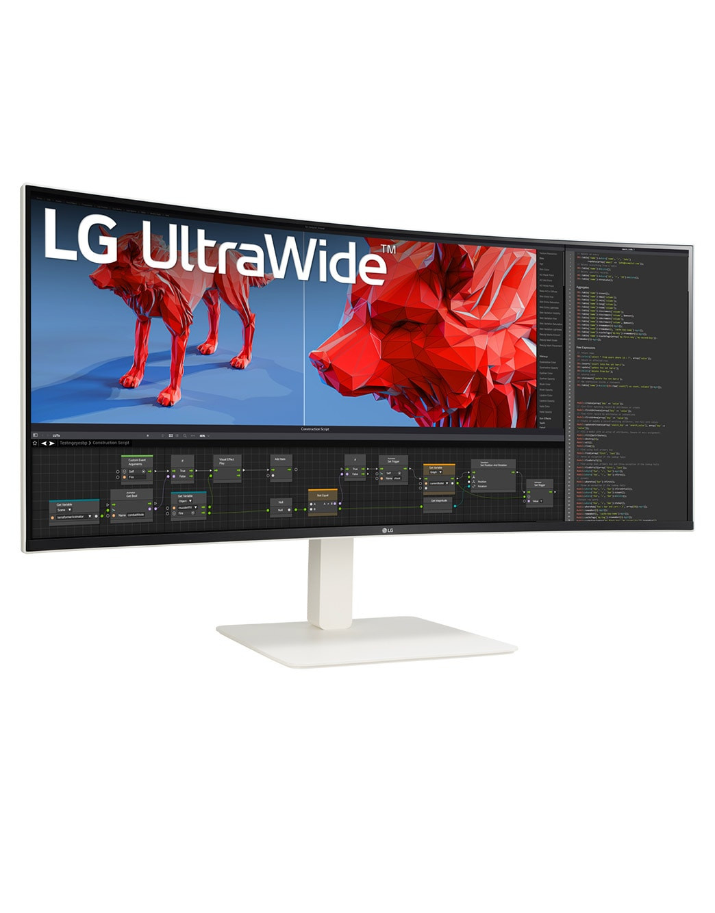 LG 38" 38WR85QC UltraWide™ Curved Monitor with WQHD Nano IPS Display with VESA DisplayHDR 600 and 144Hz Refresh Rate