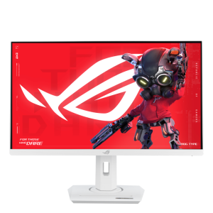 Asus 27" ROG Strix XG27ACS-W Fast IPS WQHD HDR400 GSync Adaptive Sync 180Hz 1ms Type C Ergonomic White Gaming Monitor