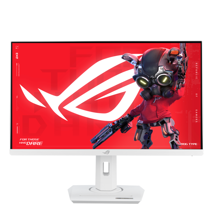 Asus 27" ROG Strix XG27ACS-W Fast IPS WQHD HDR400 GSync Adaptive Sync 180Hz 1ms Type C Ergonomic White Gaming Monitor