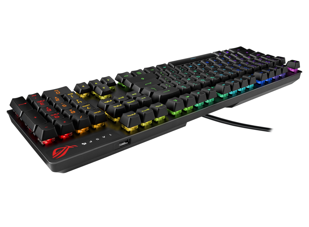 Asus XA05 ROG Strix Scope RX Red Mechanical Switches IP56 USB-C RGB Gaming Keyboard