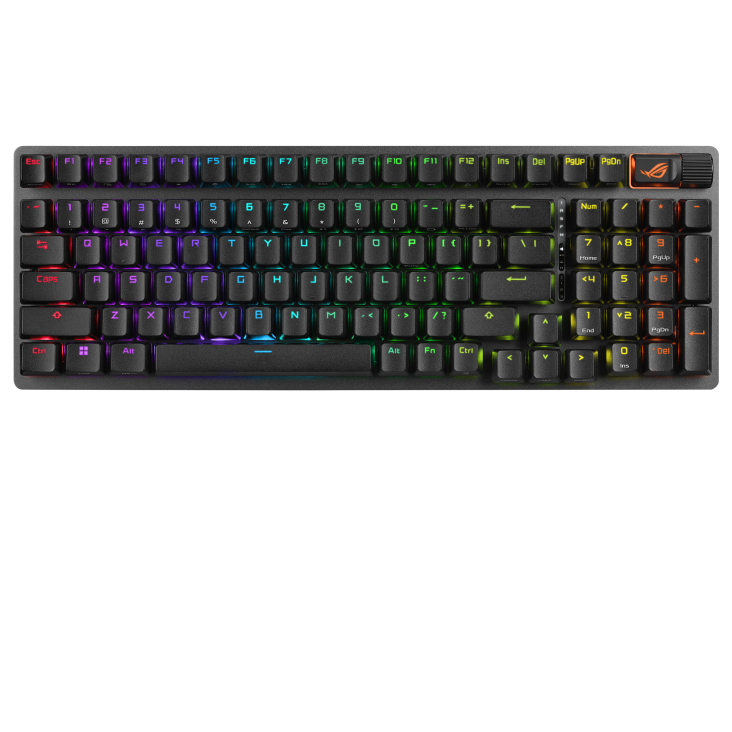 Asus X901 ROG Strix Scope II 96 NX Storm Mechanical Tri-Mode Wireless Gaming Keyboard - Storm Switch
