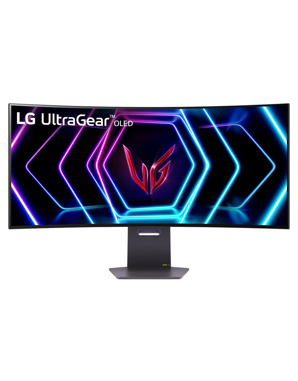 LG 39" 39GS95QE UltraGear™ OLED Curved Gaming Monitor WQHD with 240Hz Refresh Rate 0.03ms Response Time