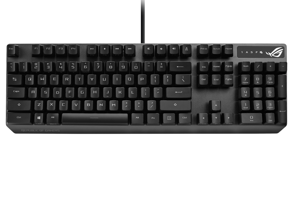 Asus XA05 ROG Strix Scope RX Red Mechanical Switches IP56 USB-C RGB Gaming Keyboard