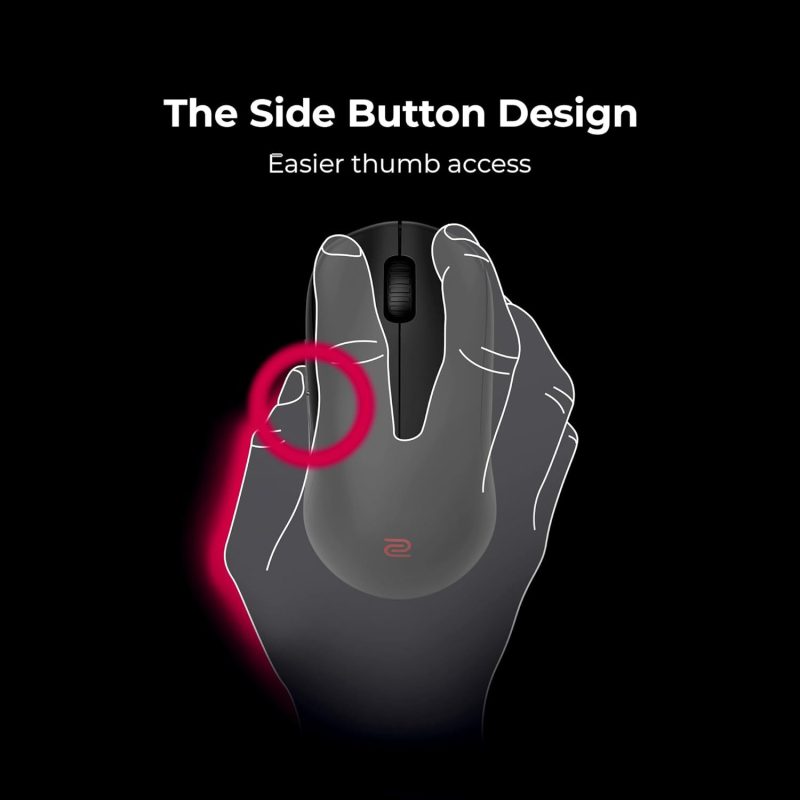 BenQ Zowie U2 Symmetrical Gaming Wireless Mouse for Esports