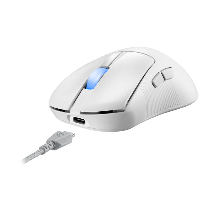 Asus P714 ROG Keris II Ace 42000 DPI Aimpoint 8000Hz Ultralight Tri-Mode Wireless Gaming Mouse