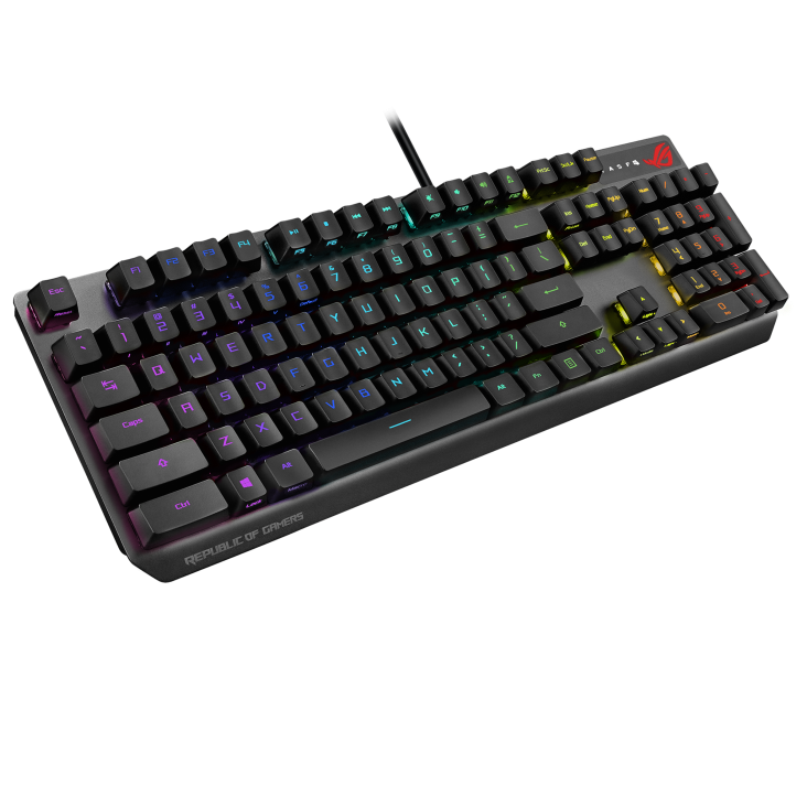 Asus XA05 ROG Strix Scope RX Red Mechanical Switches IP56 USB-C RGB Gaming Keyboard