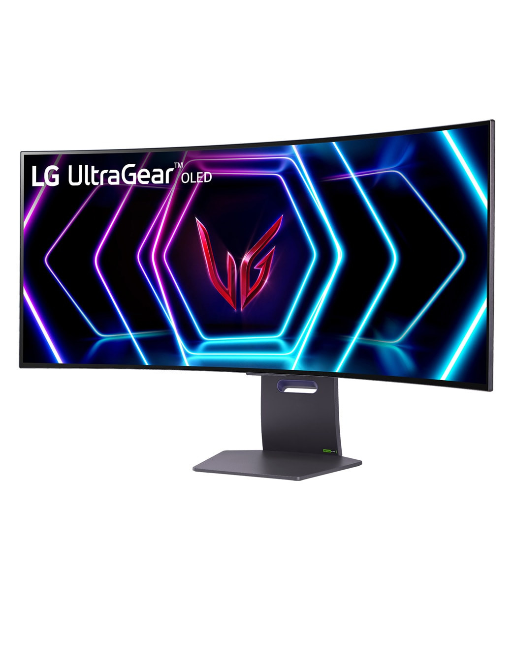 LG 39" 39GS95QE UltraGear™ OLED Curved Gaming Monitor WQHD with 240Hz Refresh Rate 0.03ms Response Time