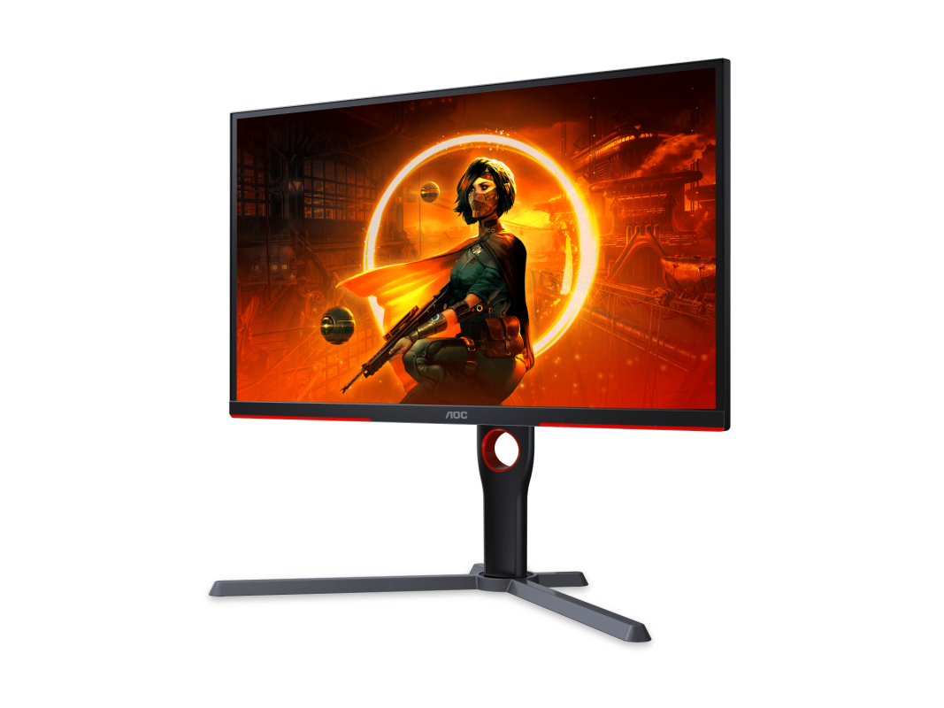 AOC 24.5" 25G3ZM VA FHD Freesync Premium Adaptive Sync 240Hz 0.5ms Frameless Ergonomic Gaming Monitor