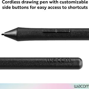 Wacom 2K Pen For Intous Cordless Battery-Free - LP-190-0K-01-CA