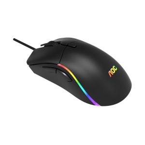 AOC GM310 Wired Tunable Weight RGB Gaming Mouse