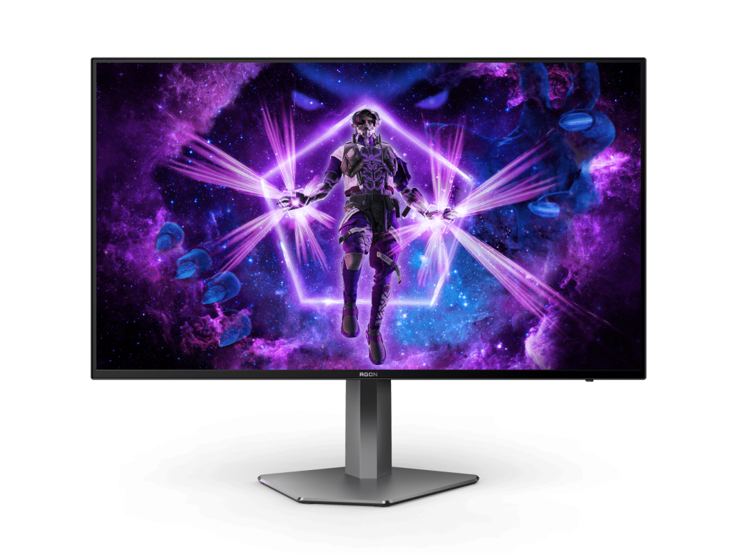 AOC 26.5" AGON Pro AG276QZD OLED QHD HDR10 Delta E< 2 GSync 240Hz 0.01ms Build-In Speaker Ergonomic Gaming Monitor