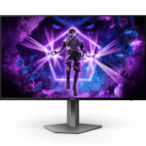 AOC 26.5" AGON Pro AG276QZD OLED QHD HDR10 Delta E< 2 GSync 240Hz 0.01ms Build-In Speaker Ergonomic Gaming Monitor