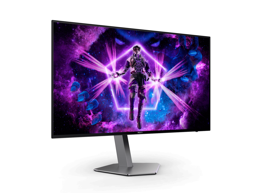 AOC 26.5" AGON Pro AG276QZD OLED QHD HDR10 Delta E< 2 GSync 240Hz 0.01ms Build-In Speaker Ergonomic Gaming Monitor