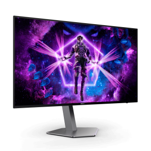 AOC 26.5" AGON Pro AG276QZD OLED QHD HDR10 Delta E< 2 GSync 240Hz 0.01ms Build-In Speaker Ergonomic Gaming Monitor