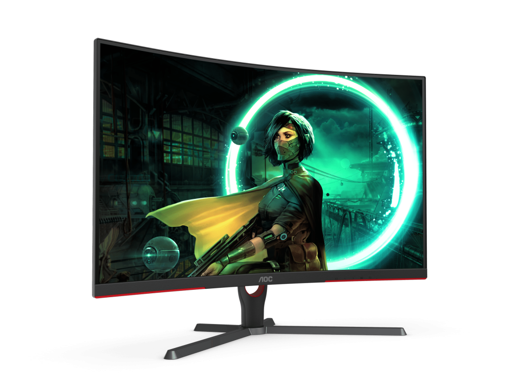 AOC 31.5" CQ32G3SE VA QHD HDR10 Freesync Premium 165Hz 1ms Curved Gaming Monitor