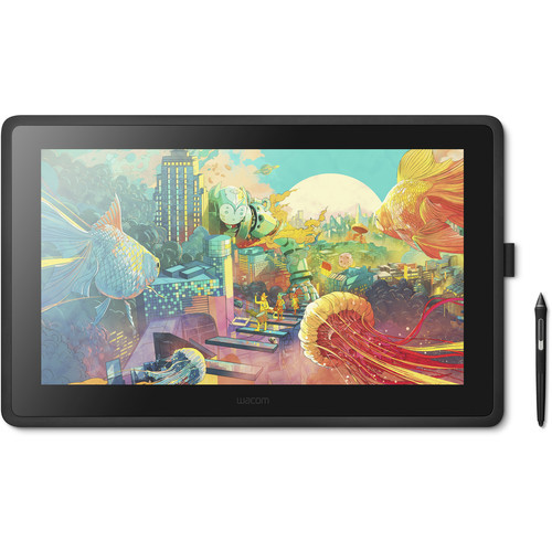 Wacom 21.5" CINTIQ 22 IPS FHD NTSC 72% Creative Pen Display with Wacom Pro Pen 2 - DTK-2260/K0-CX