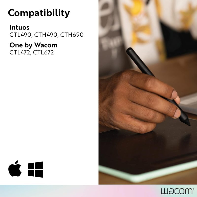 Wacom 2K Pen For Intous Cordless Battery-Free - LP-190-0K-01-CA