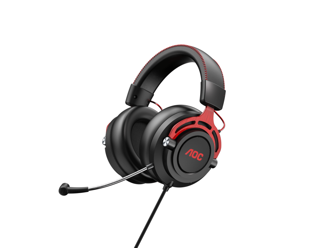 AOC GH300 Lightweight RGB Wired Gaming Headset