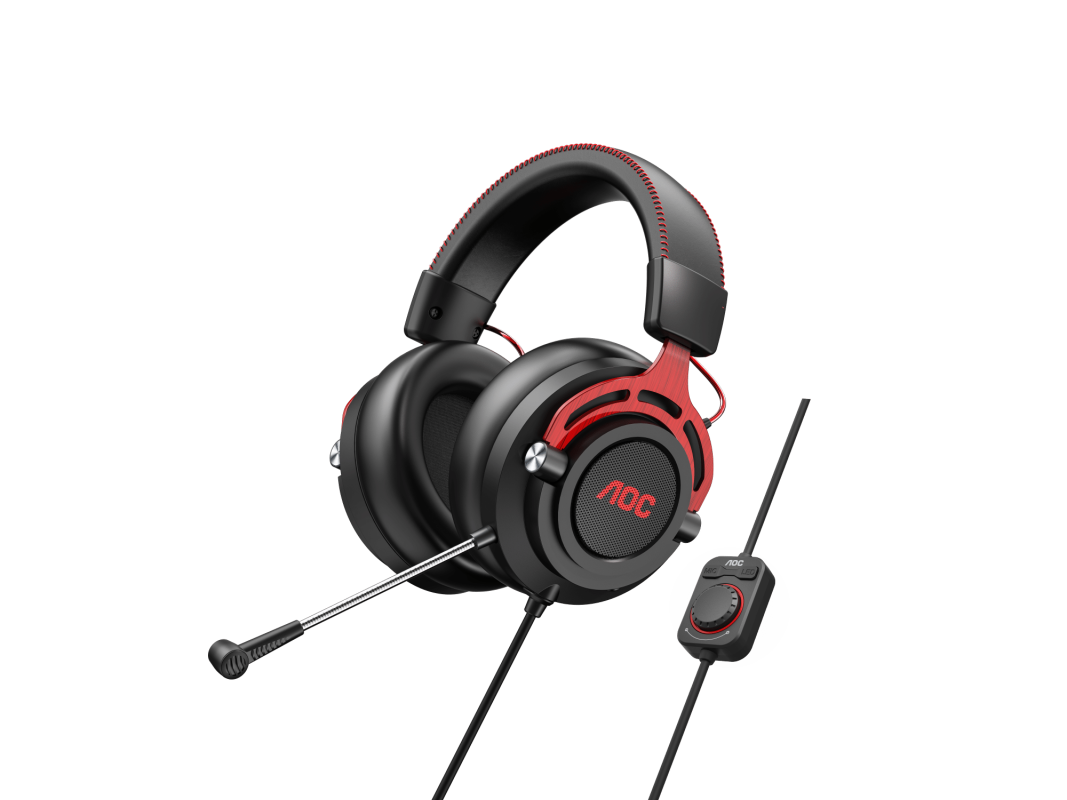 AOC GH300 Lightweight RGB Wired Gaming Headset