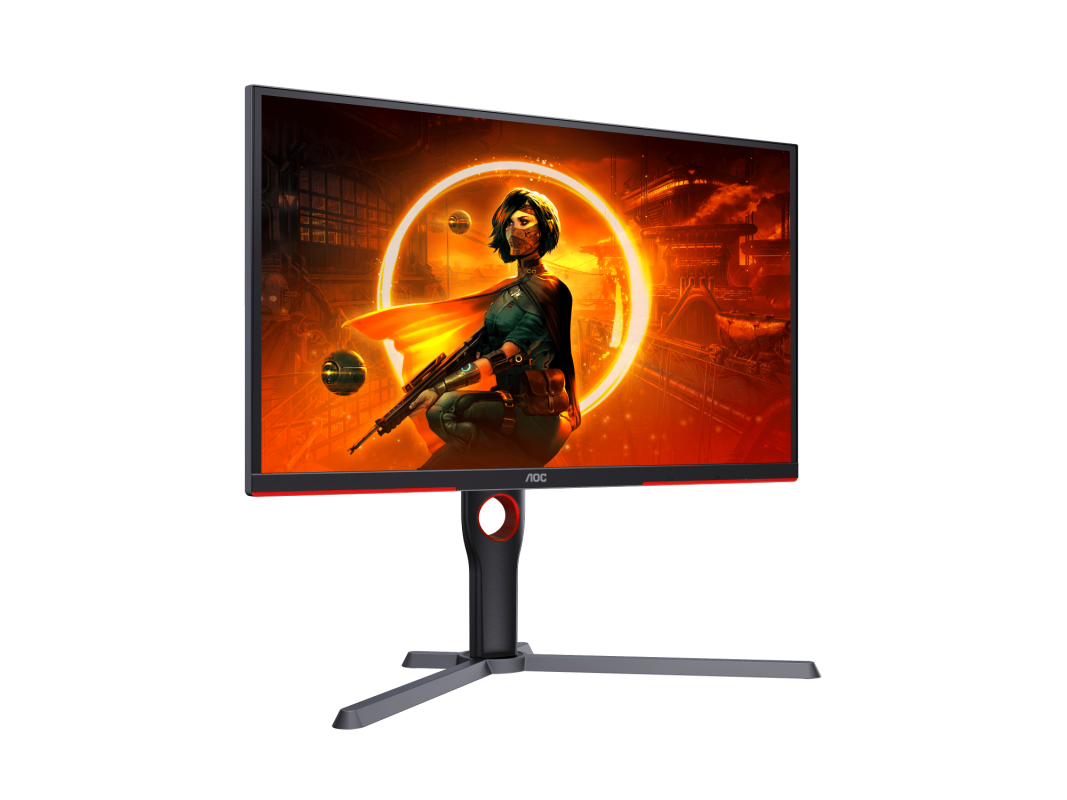 AOC 24.5" 25G3ZM VA FHD Freesync Premium Adaptive Sync 240Hz 0.5ms Frameless Ergonomic Gaming Monitor