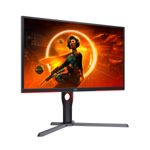 AOC 24.5" 25G3ZM VA FHD Freesync Premium Adaptive Sync 240Hz 0.5ms Frameless Ergonomic Gaming Monitor