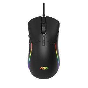 AOC GM310 Wired Tunable Weight RGB Gaming Mouse