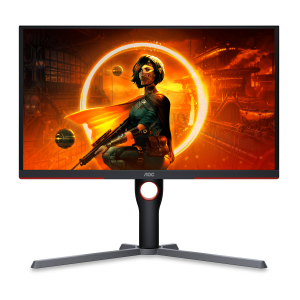AOC 24.5" 25G3Z IPS FHD HDR400 Freesync Premium 240Hz 0.5ms Flicker Free Ergonomic Frameless Gaming Monitor