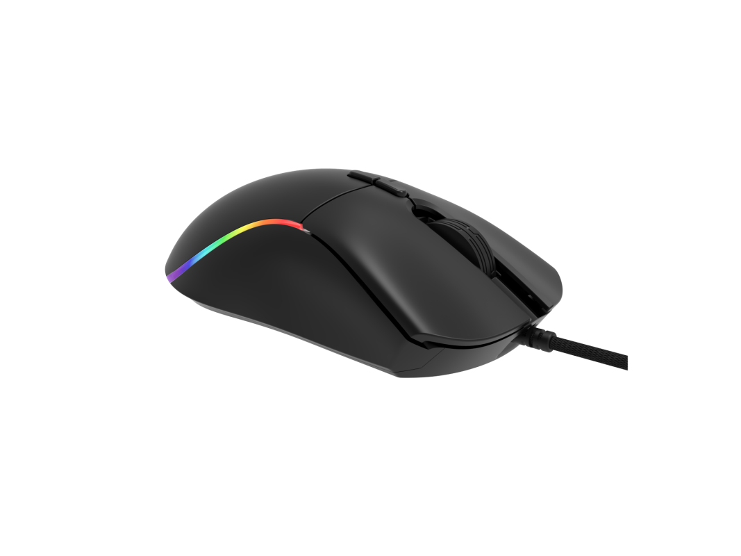 AOC GM310 Wired Tunable Weight RGB Gaming Mouse