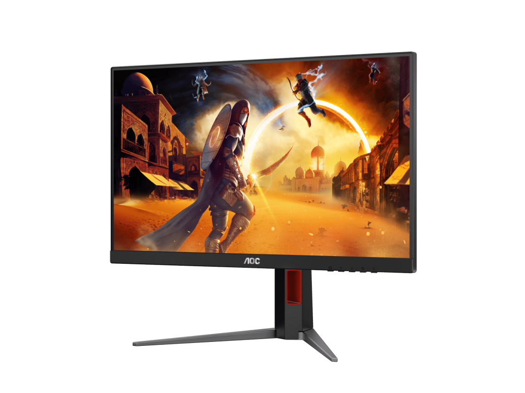 AOC 23.8" 24G4 IPS FHD HDR10 Delta E<2 Adaptive Sync 180Hz 1ms Ergonomic Gaming Monitor