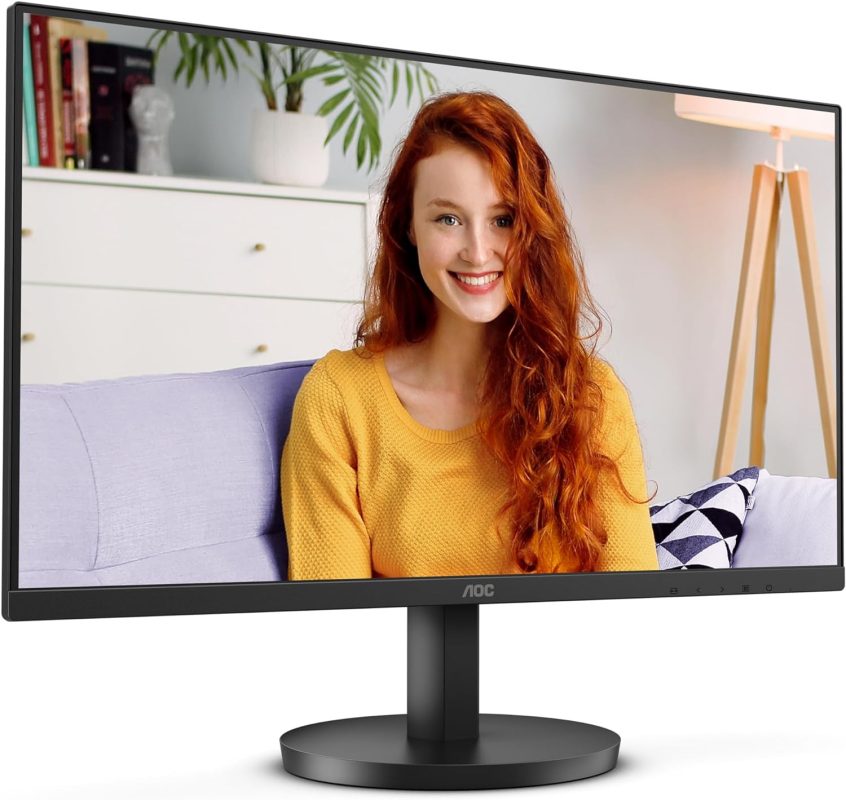 AOC 23.8" 24B3HA2 IPS FHD Adaptive Sync 100Hz 1ms Build-In Speaker 3-Side Frameless Monitor
