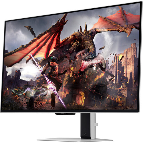 Samsung 32" LS32DG802SEXXS Odyssey G8 OLED 4K UHD HDR10 Freesync Premium Pro 240Hz 0.03ms Ergonomic Gaming Monitor