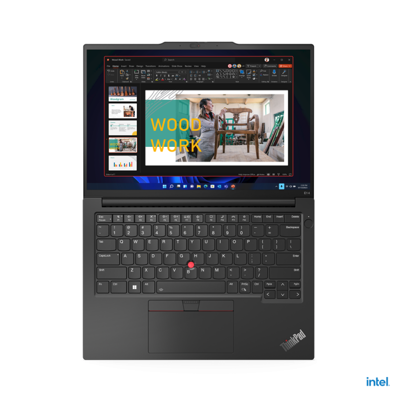 Lenovo 14" Thinkpad E14 Gen 5 Laptop Intel i7-1355U 16GB 512GB W11P WUXGA IPS With Office 3Y Onsite