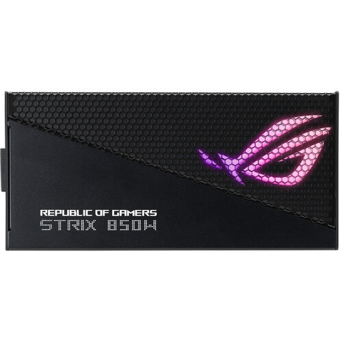 Asus ROG Strix 850W Gold Aura Edition Aura Sync Heatsinks Gaming Power Supply PSU