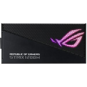 Asus ROG Strix 1200W Gold Aura Edition Aura Sync Heatsinks Gaming Power Supply PSU