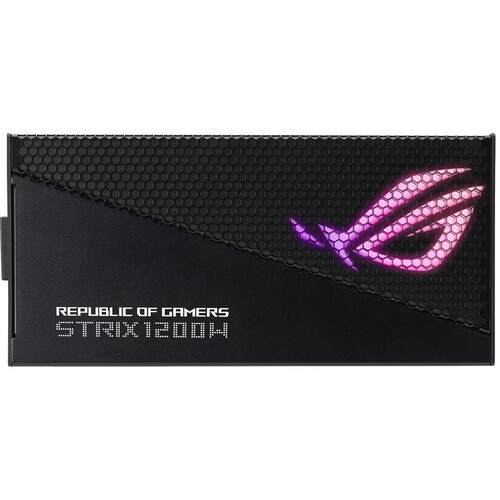 Asus ROG Strix 1200W Gold Aura Edition Aura Sync Heatsinks Gaming Power Supply PSU