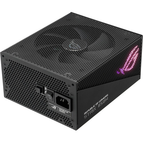 Asus ROG Strix 850W Gold Aura Edition Aura Sync Heatsinks Gaming Power Supply PSU