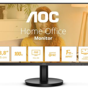 AOC 23.8" 24B3HA2 IPS FHD Adaptive Sync 100Hz 1ms Build-In Speaker 3-Side Frameless Monitor
