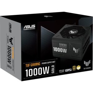Asus TUF Gaming 1000W 80 Plus Gold ATX 3.0 Axial-Tech Fan Power Supply PSU