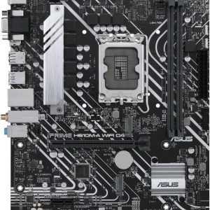 Asus PRIME H610M-A-WIFI-D4 DDR4 LGA1700 Motherboard Bundle