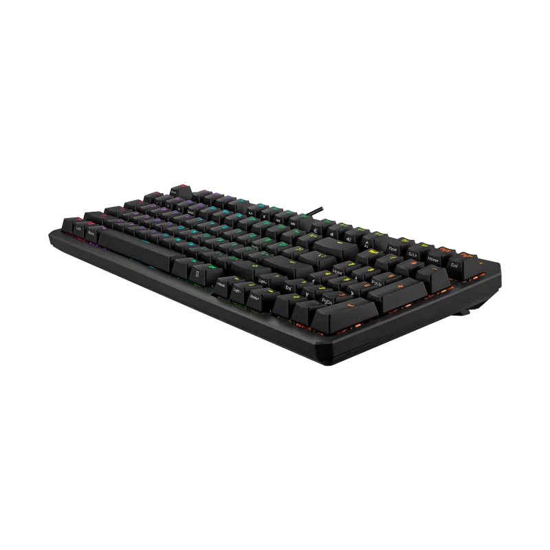 Asus RA07 TUF K3 Gen II ABS Doubleshot IP57 AuraSync Wired Gaming Keyboard - Blue Switch