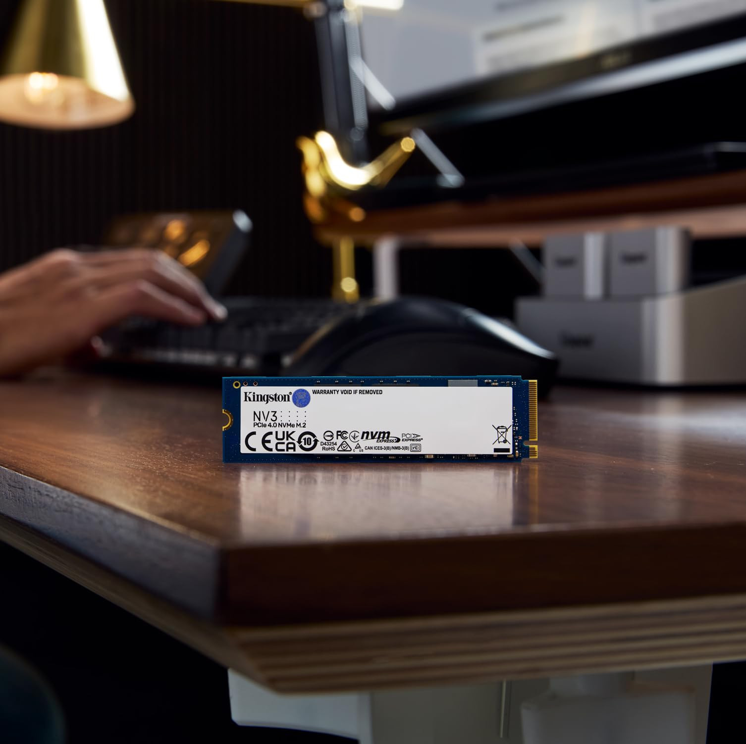 Kingston NV3 M.2 2280 PCIe 4.0 NVMe SSD - 500GB/1000GB/2000GB