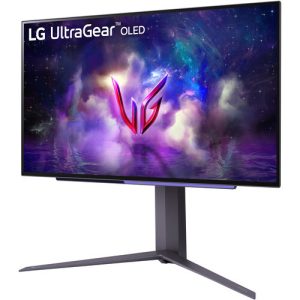 LG 27" Ultragear 27GS95QE-B OLED QHD 240Hz 0.03ms G-Sync Freesync HDR True Black 400 Ergonomic Gaming Monitor