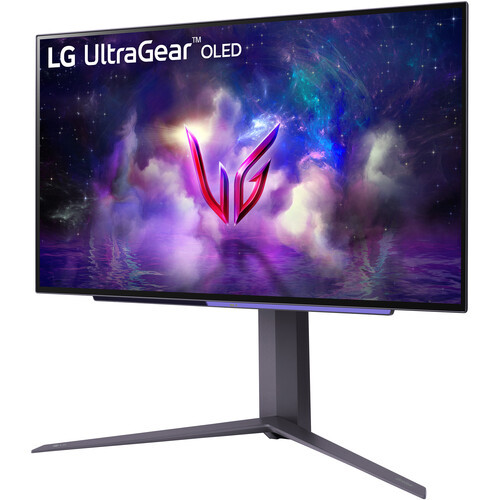 LG 27" Ultragear 27GS95QE-B OLED QHD 240Hz 0.03ms G-Sync Freesync HDR True Black 400 Ergonomic Gaming Monitor