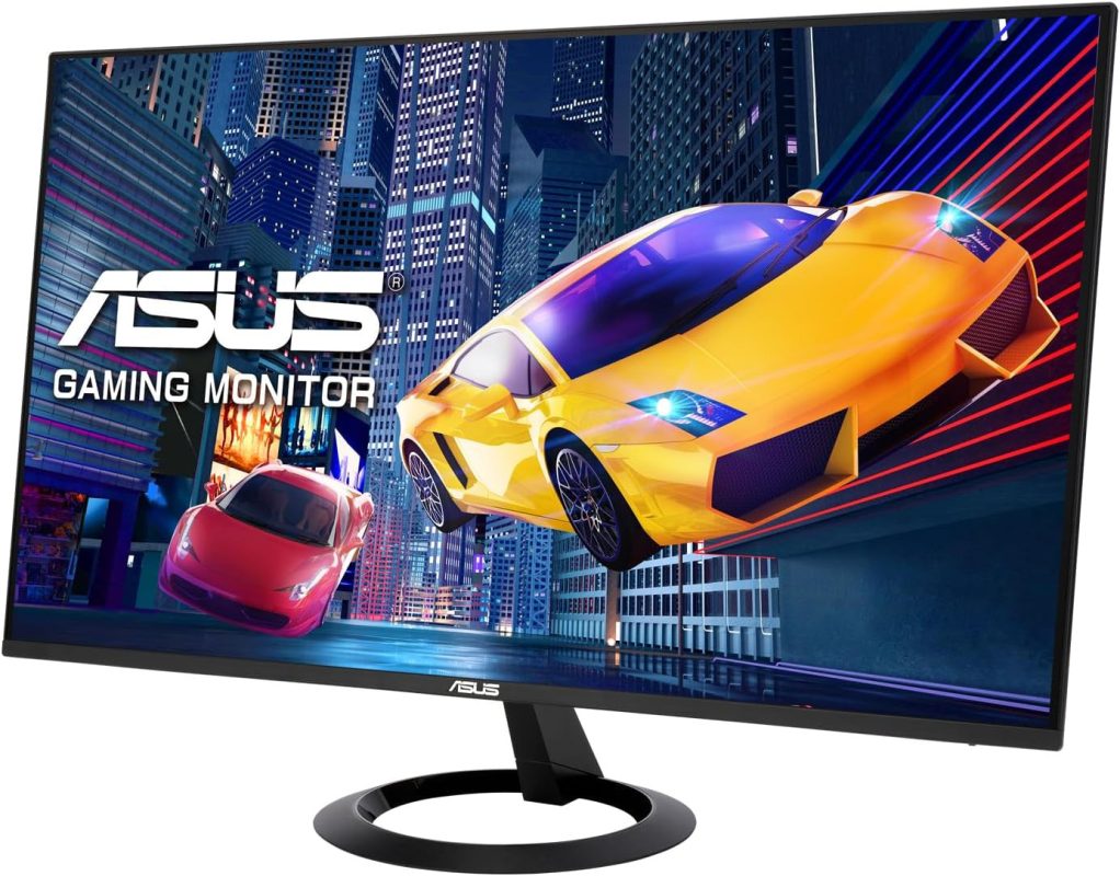 Asus 27" VZ27EHF IPS FHD Adaptive Sync 100Hz 1ms Eye Care Ultra-Slim Frameless Gaming Monitor