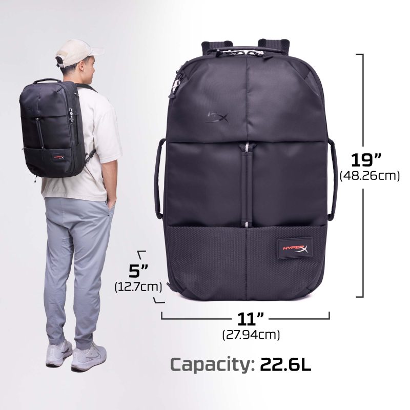 HyperX Knight Weather Resistant Gaming Backpack - 8C525AA