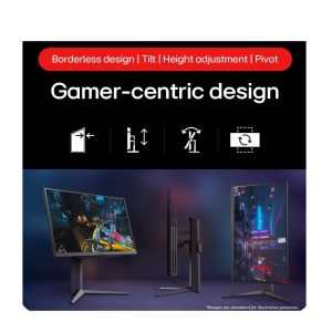 LG 27" 27GS75Q IPS QHD 180Hz 1ms HDR10 NVIDIA G-SYNC & AMD FreeSync Compatible Ultragear Gaming Monitor