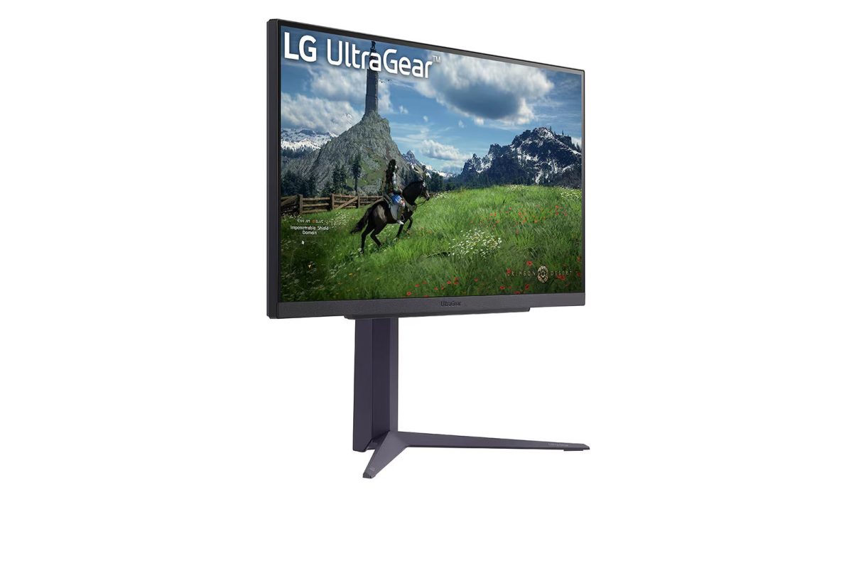 LG 27" Ultragear 27GS85Q Nano IPS QHD 200Hz 1ms Display HDR400 G-Sync Freesync Ergonomic Borderless Gaming Monitor