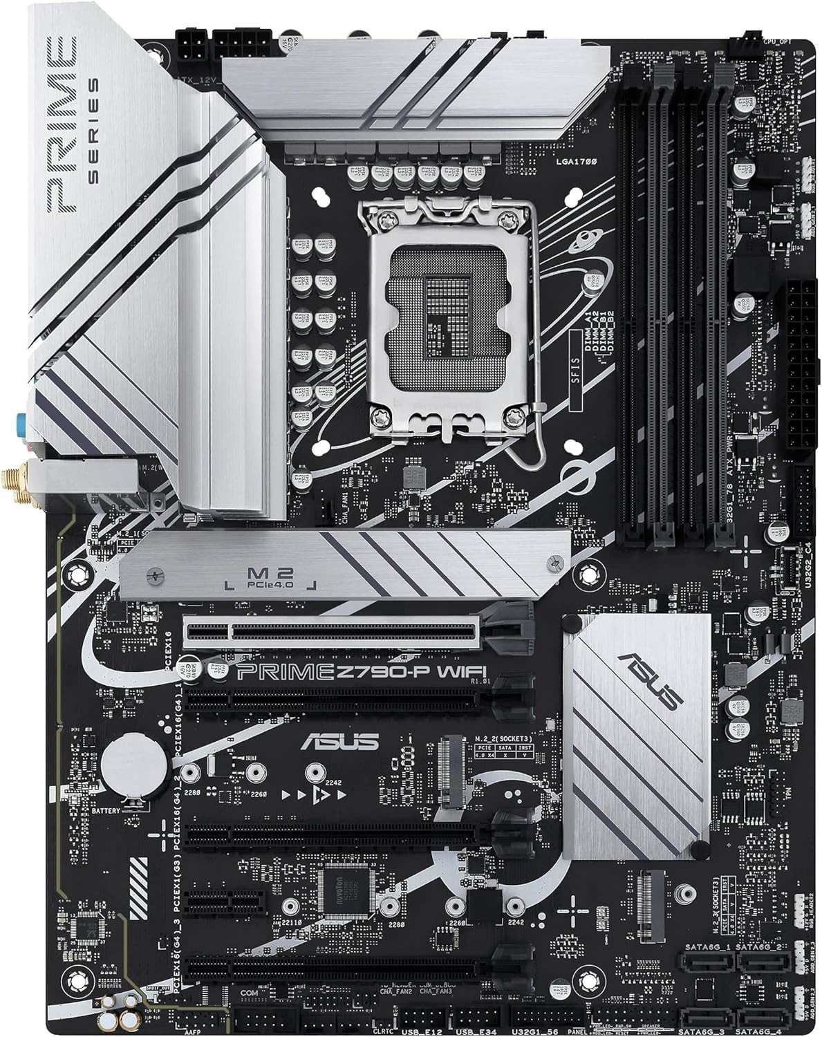 Asus Prime Z790-P WIFI-CSM Intel Z790 LGA 1700 ATX WiFi 6 PCIe 5.0 Motherboard